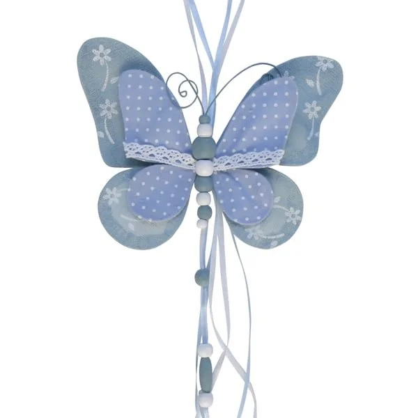 14cm Fabric Butterfly Hanger