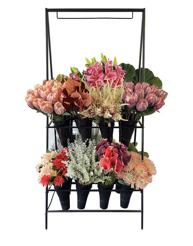 Exotic Flower Display + Stand