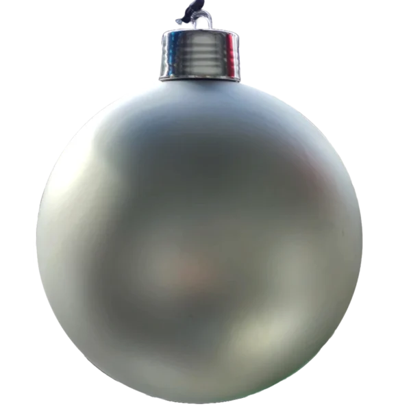 20cm Plastic Matte Bauble