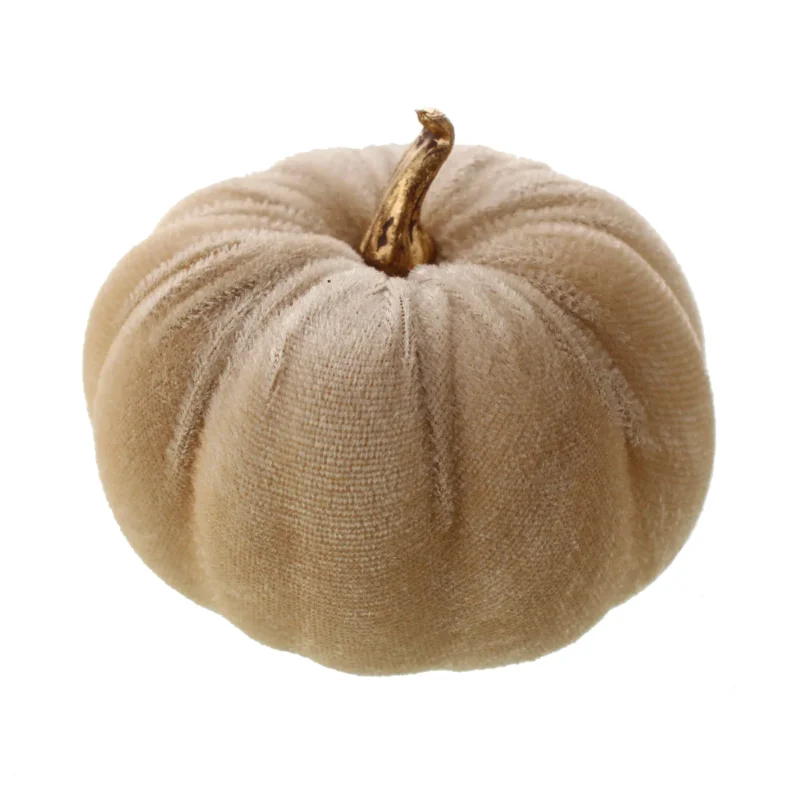 8cm Velvet Pumpkin