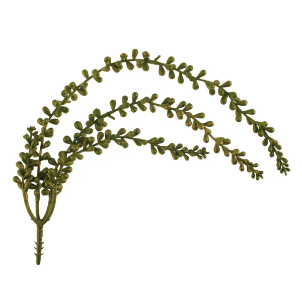 45cm Metallic Trailing String of Pearls