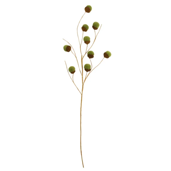 60cm Felt Acorn Spray