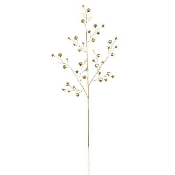 63cm Star Spray with Bells