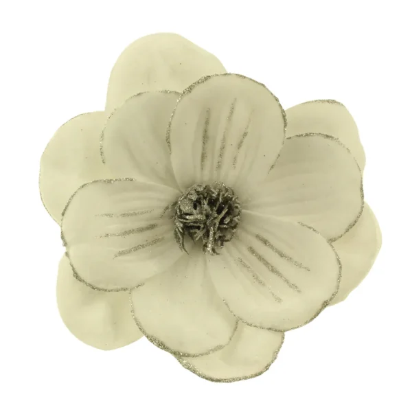 16cm Velvet Magnolia Clip