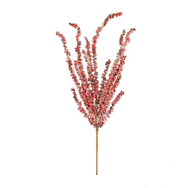 60cm Snowy Berry Spray