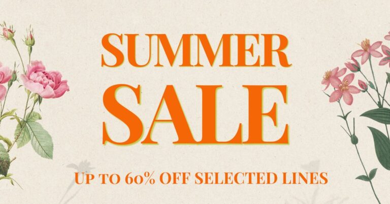 Summer Sale – Save Up to 60% on Artificial Flowers